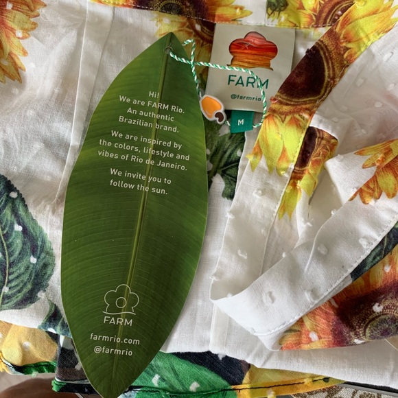 Anthropologie Farm Rio Sunflower Lemon Wrap Skirt - Picture 7 of 14